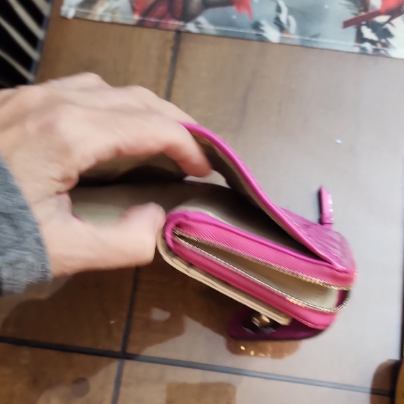 Coach Pink Patent Leather Wallet - Picture 11 of 12